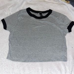 White black and gray forever 21 shirt size medium, very cute and flattering